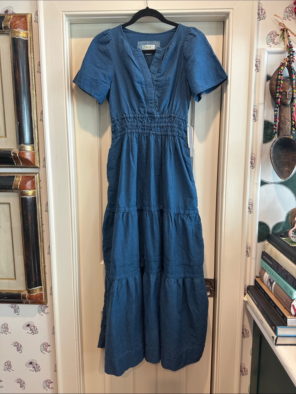 Anthropologie Somerset Denim Dress